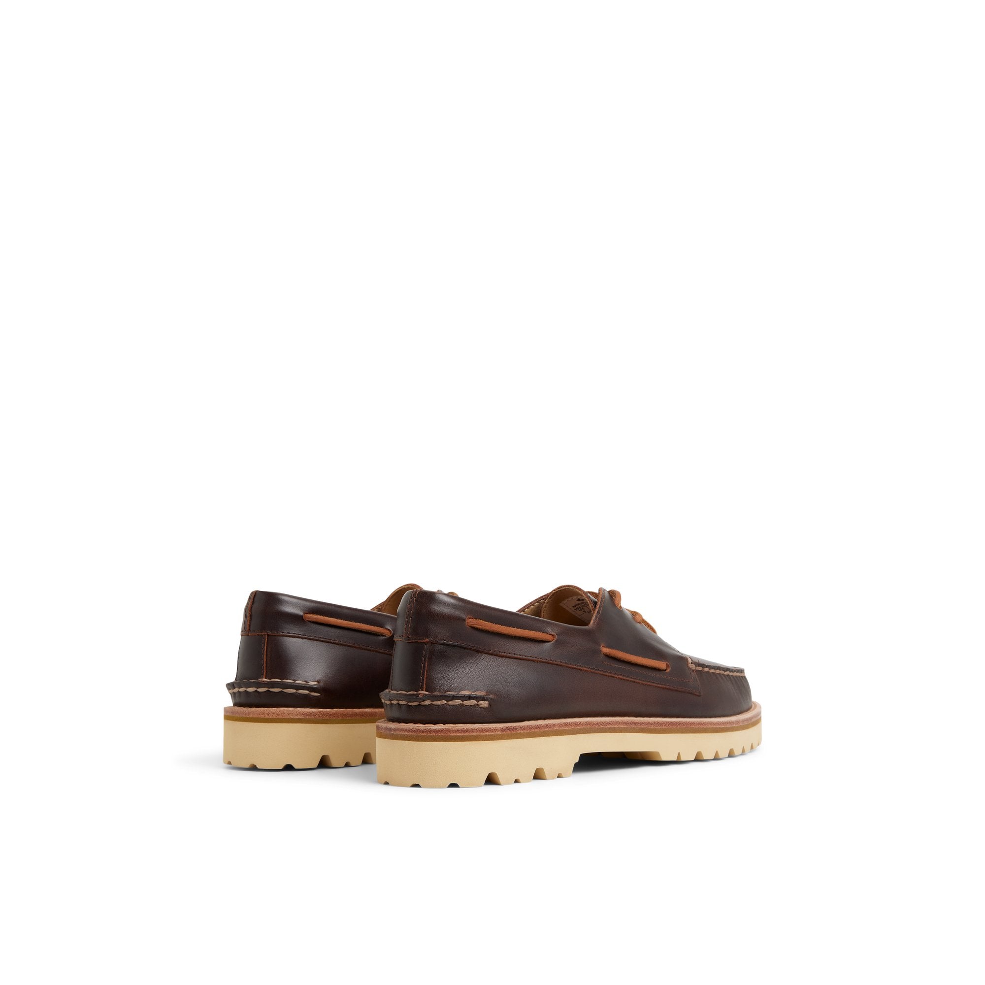 Authentic Original™ 3-Eye Lug Boat Shoe Brown - Image 4