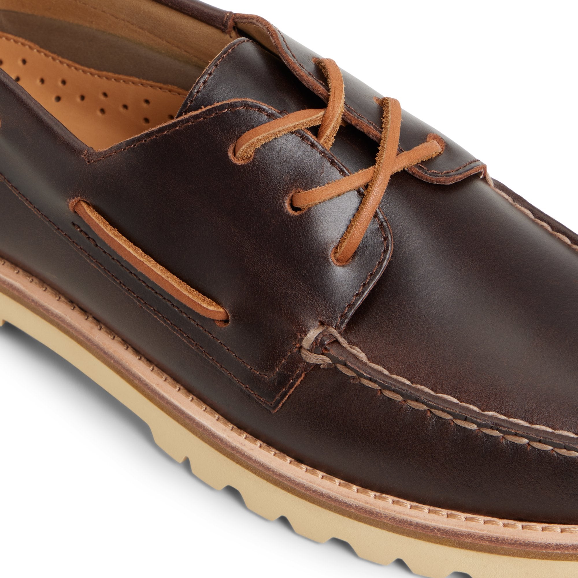 Authentic Original™ 3-Eye Lug Boat Shoe Brown - Image 7