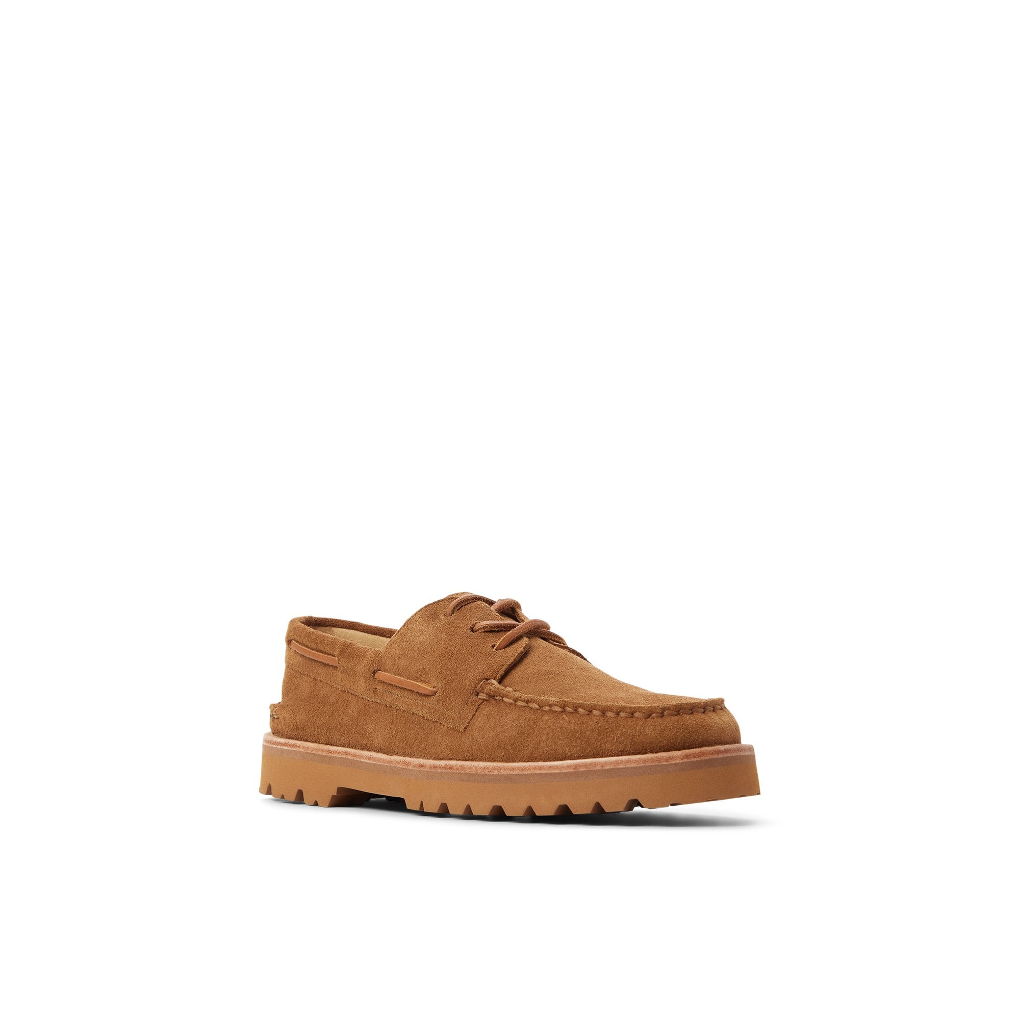 Authentic Original™ 3-Eye Lug Boat Shoe Tan - Image 3