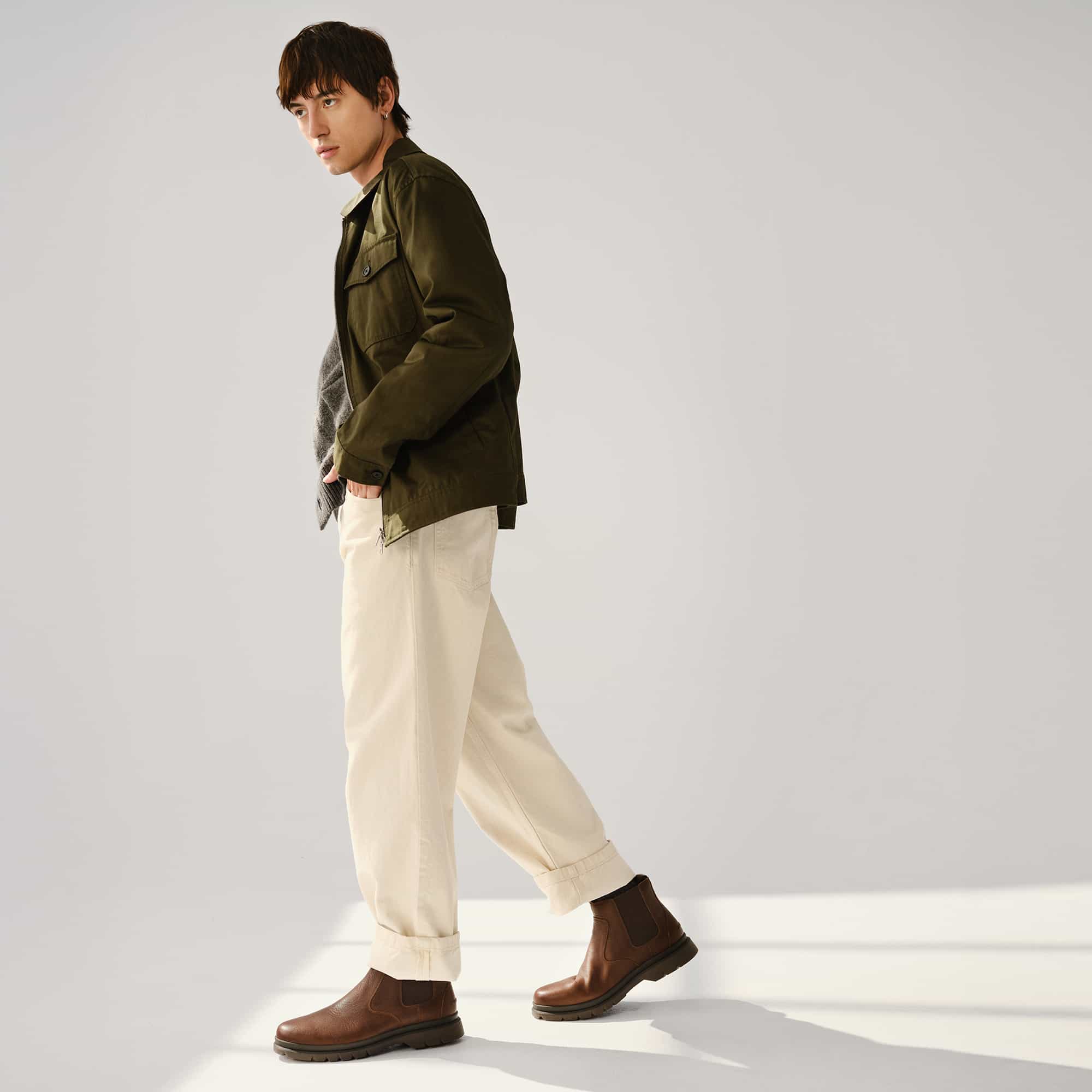 Fenway Pull-on Chelsea Boots Brown - Image 2