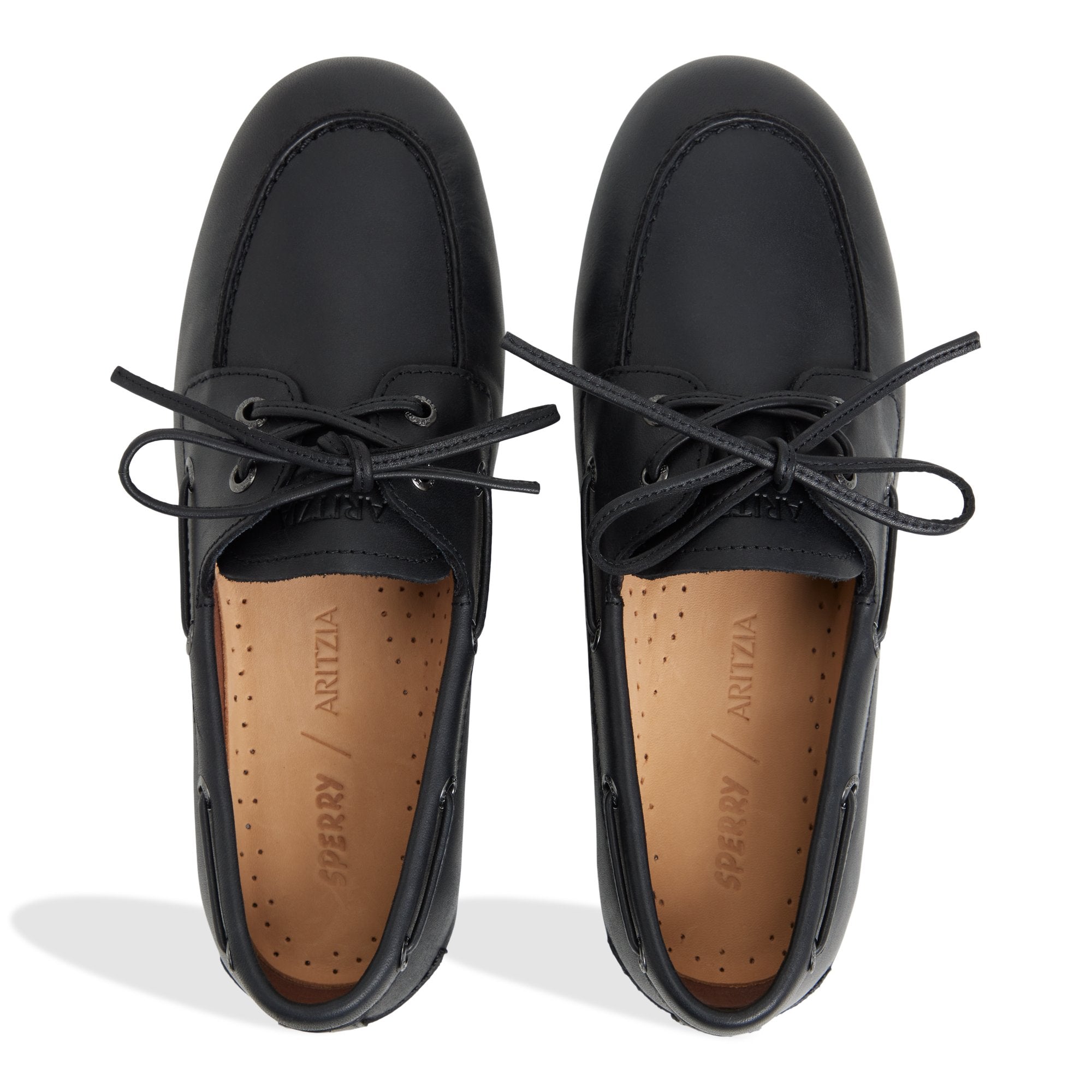 Sperry x Aritzia Slim Boat Shoe Black - Image 6