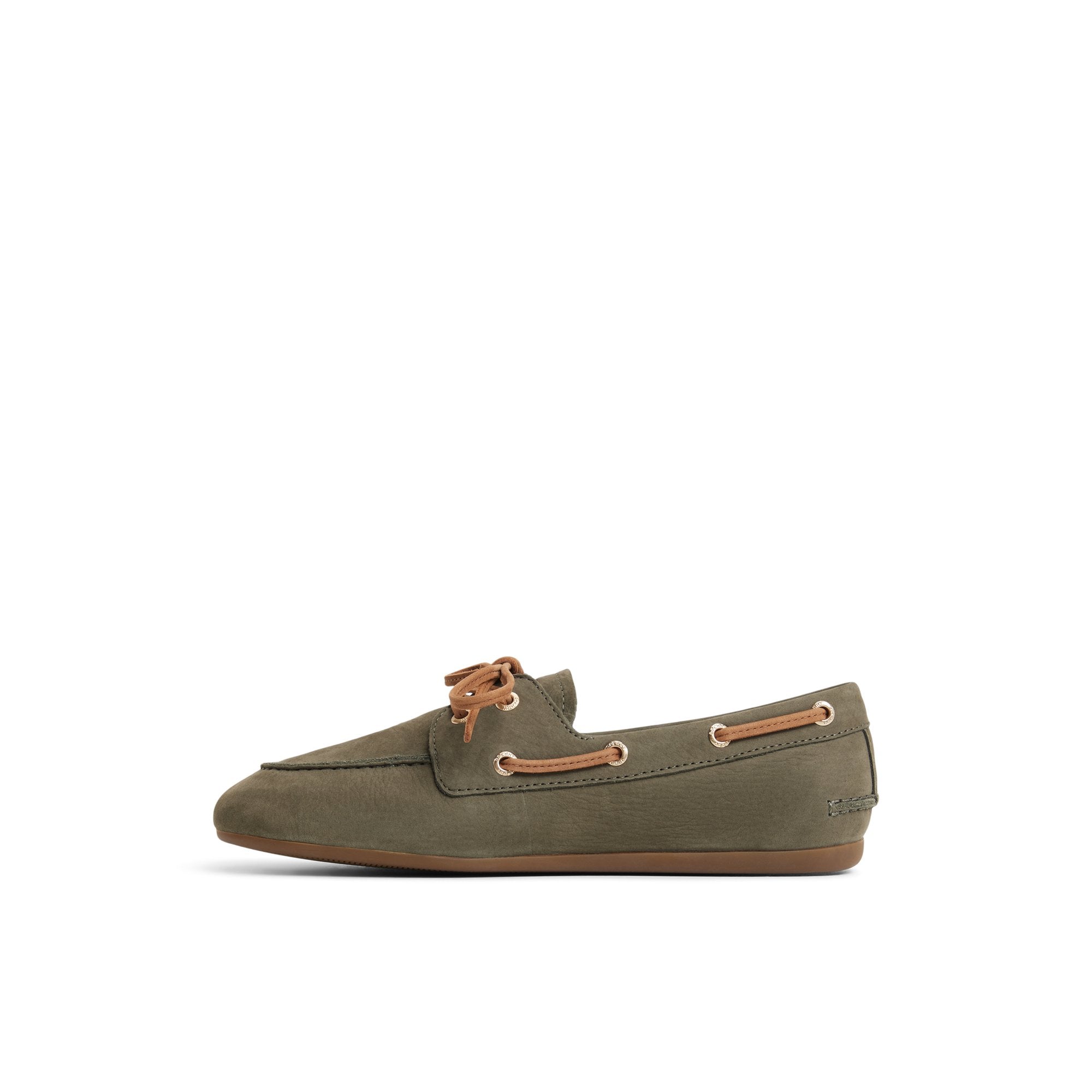 Sperry x Aritzia Slim Boat Shoe Olive - Image 2