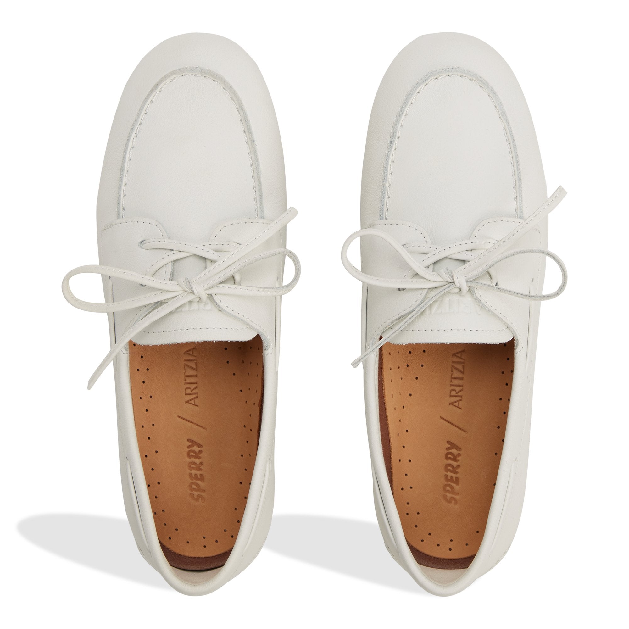 Sperry x Aritzia Slim Boat Shoe Ivory - Image 6