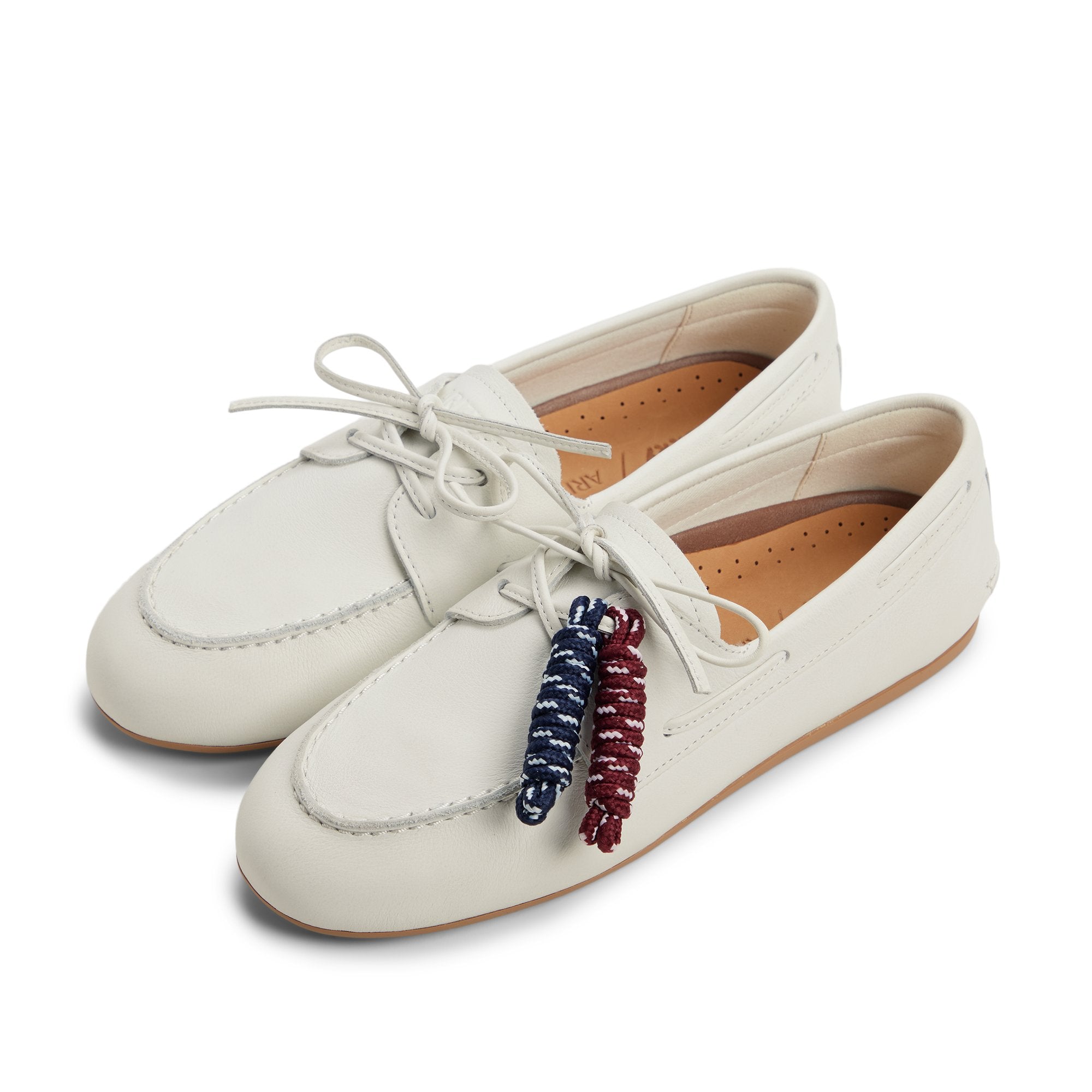 Sperry x Aritzia Slim Boat Shoe Ivory - Image 7