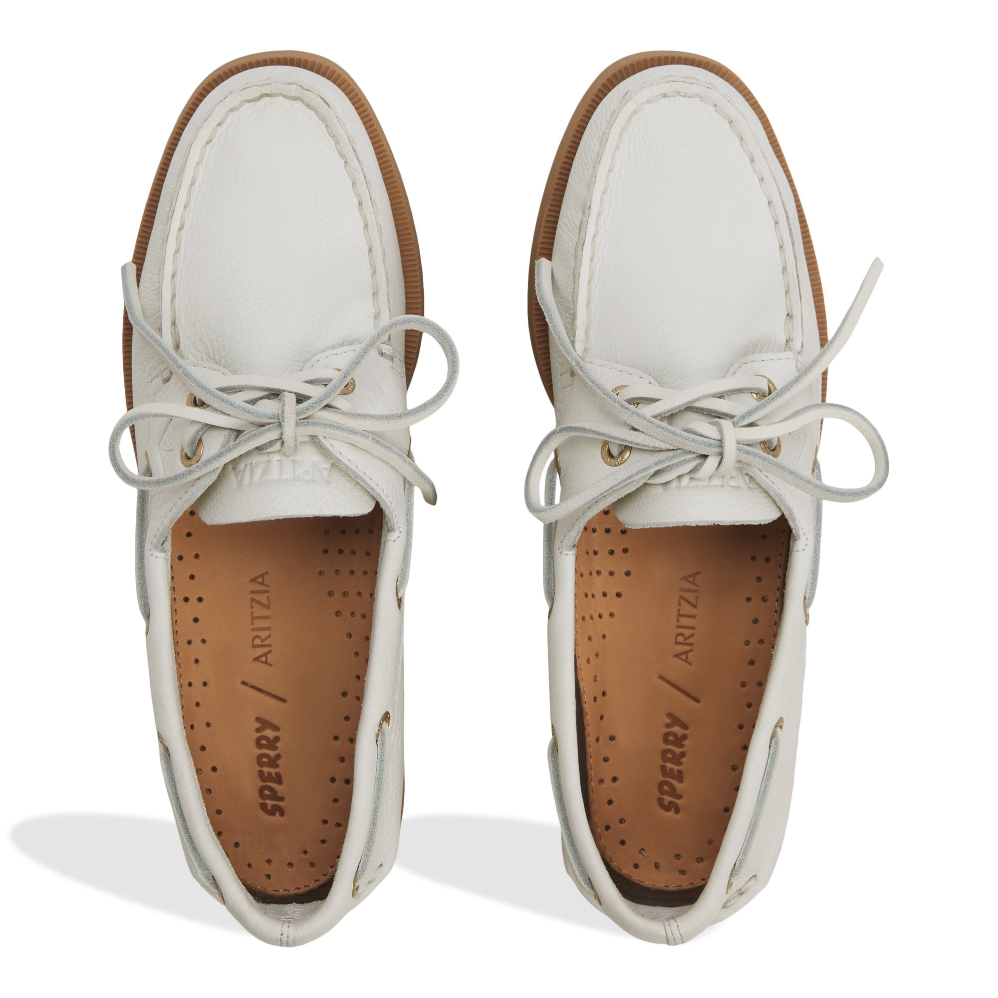 Sperry x Aritzia Authentic Original™ 2-Eye Boat Shoe Ivory - Image 6
